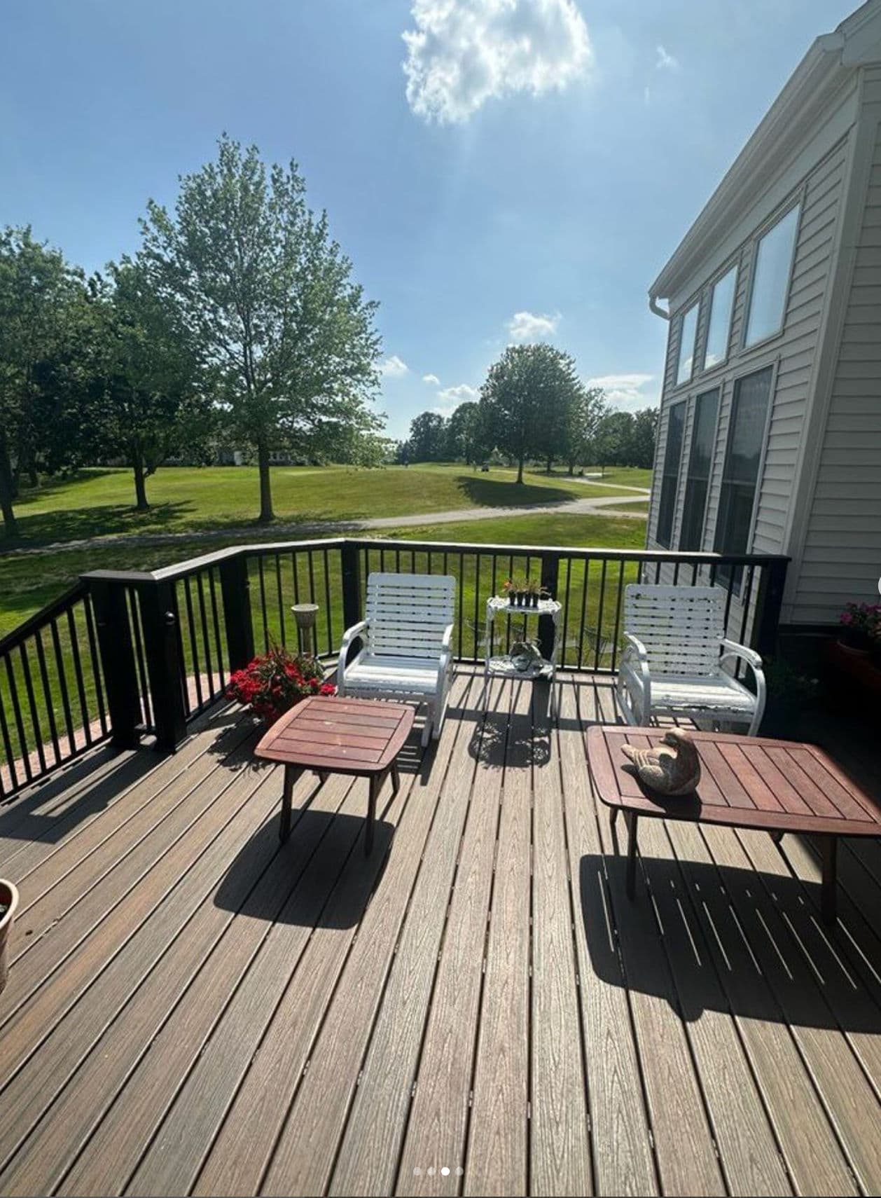 Gallery photos for Elegant Deck Transformation for Outdoor Living: Image #2