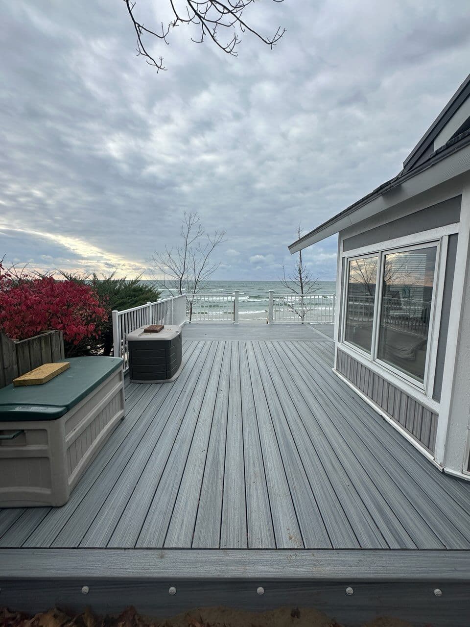 Project Stunning Deck Added to Lake Michigan Home image