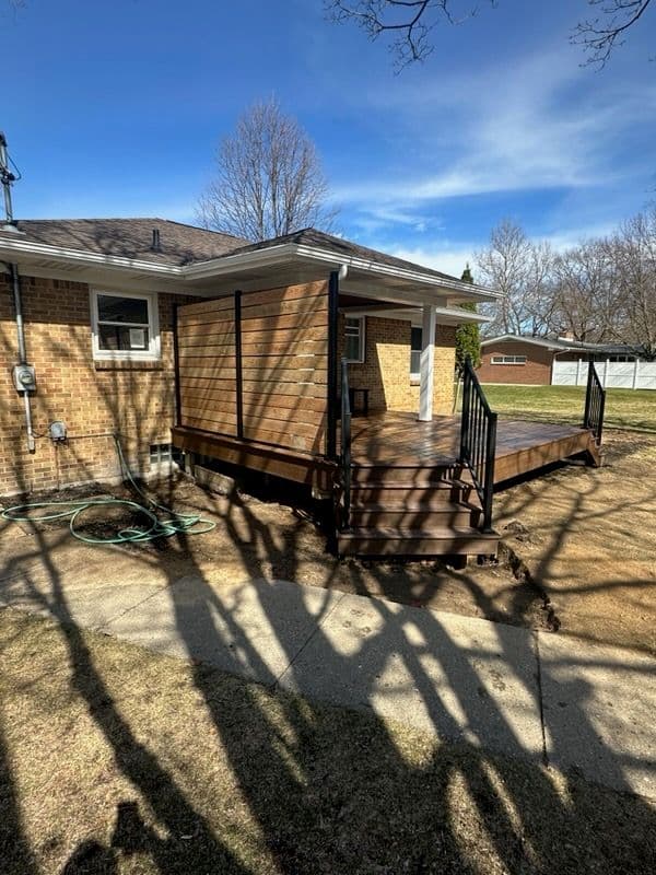 Gallery photos for Charming Outdoor Oasis with Composite Deck: Image #1