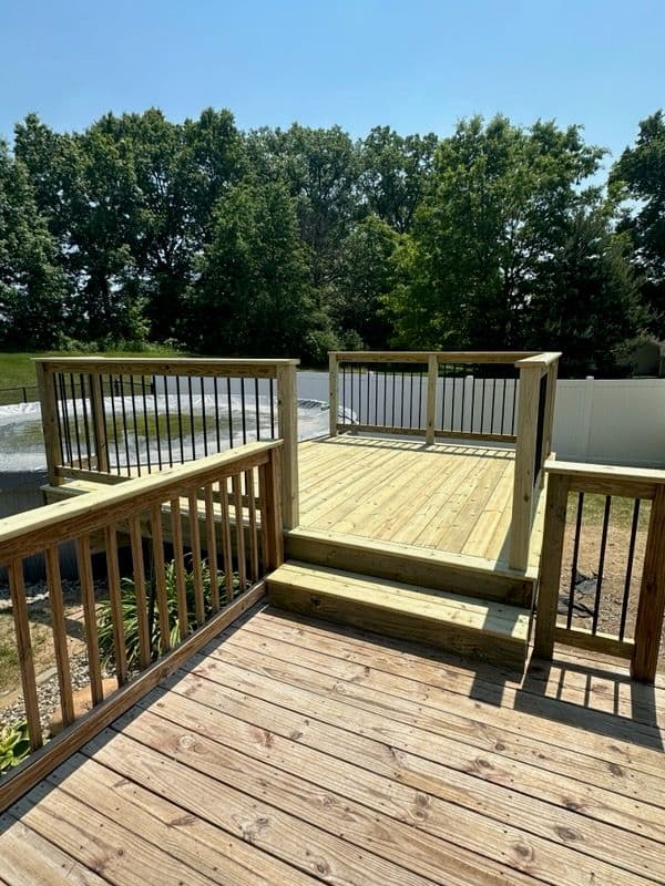 Gallery photos for Enhance Your Backyard with a Stunning Pool Deck: Image #2