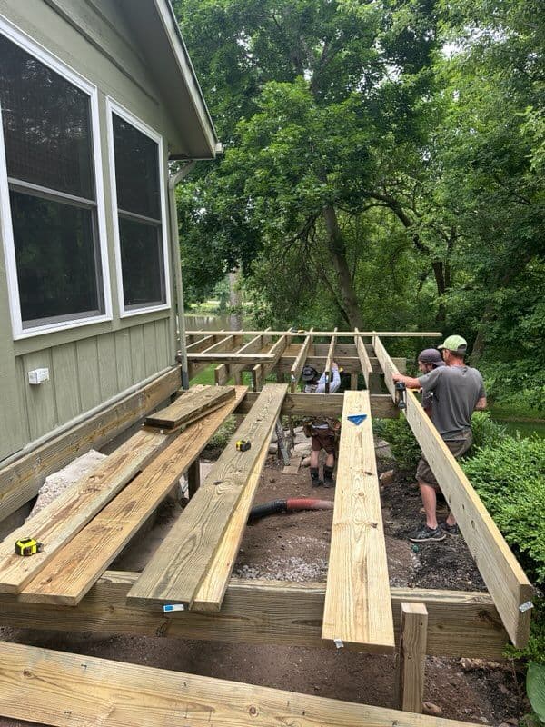 Gallery photos for Riverside Custom Deck Construction Project: Image #3