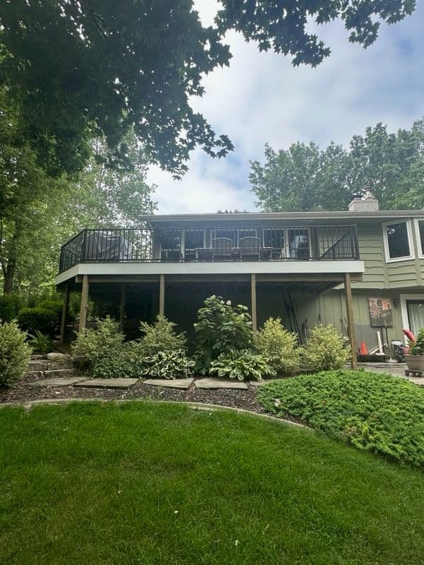 Stunning Deck Transformation by VIBE Construction image