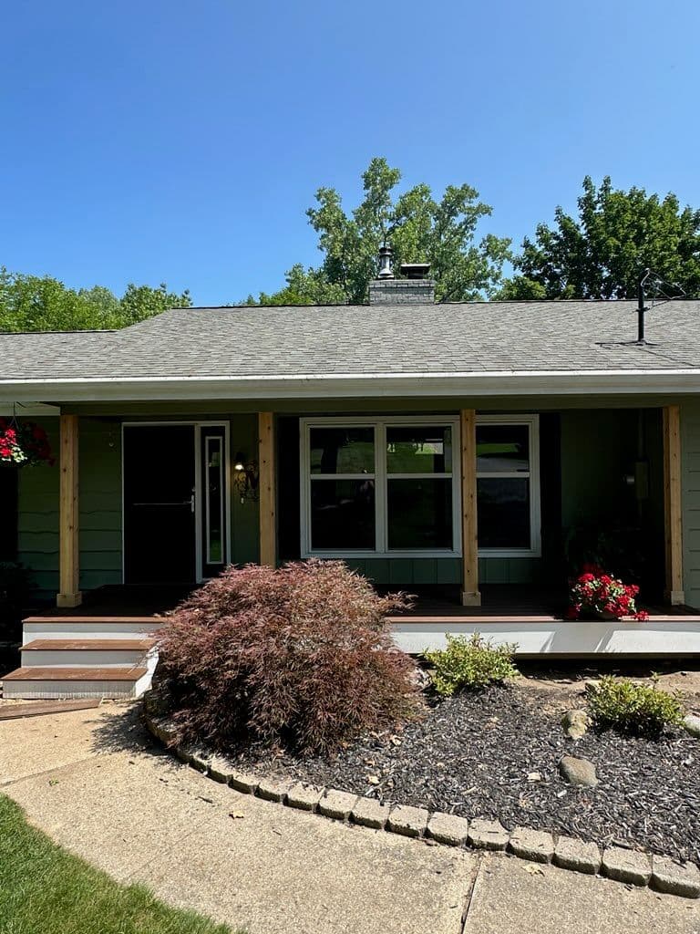 Stylish Porch Transformation by VIBE Construction image