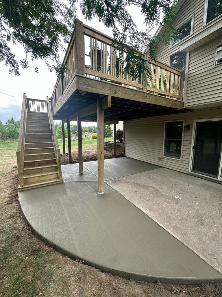 Stunning Deck and Patio Transformation image