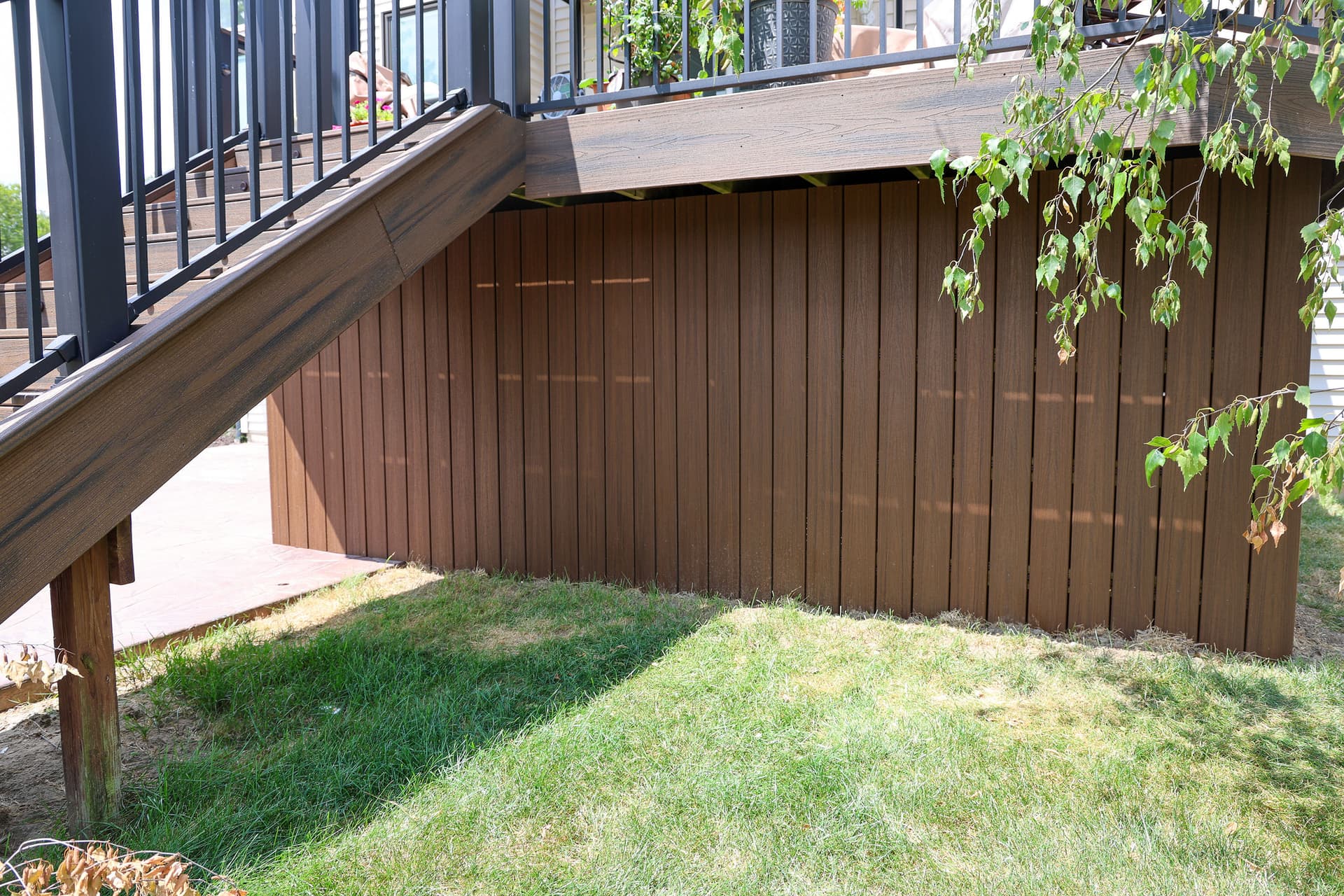 Gallery photos for Under-Deck Storage Enclosure Built with Trex in Caledonia: Image #2