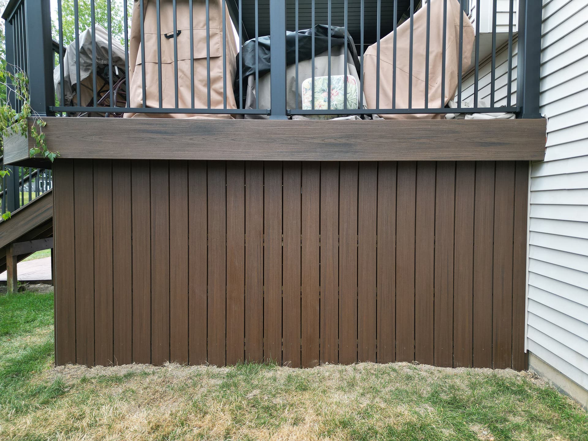 Gallery photos for Under-Deck Storage Enclosure Built with Trex in Caledonia: Image #3