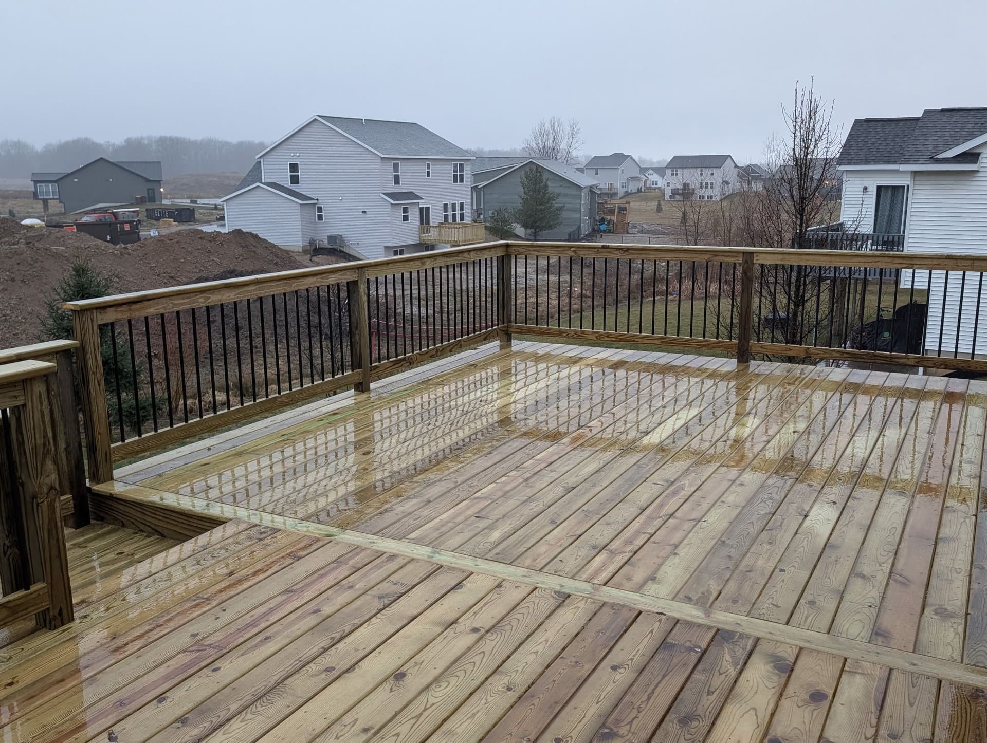 Stunning Southern Yellow Pine Deck Upgrade image